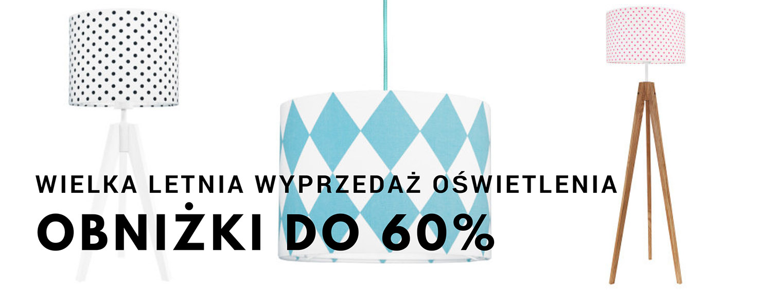 wielka letnia wyprzedaż oświetlenia