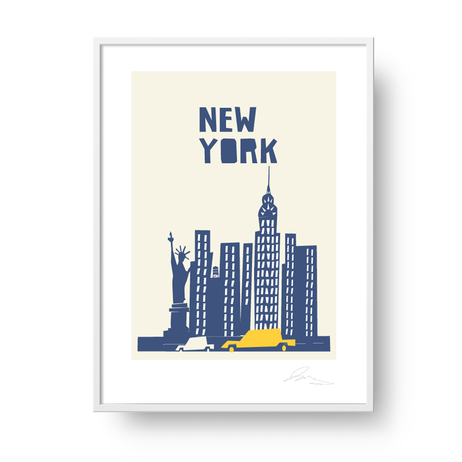 Plakat "New York 3"