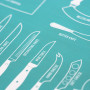 "Knives" seria skandynawska - kolorowy plakat kuchenny kolorowy