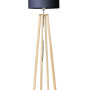 Lampa LW18-01-19 to lampa podłogowa marki LIGHTWOOD, wykonana z elementów naturalnego drewna sosny pokrytych delikatną warstwą lakieru