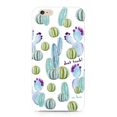 Hard-Case- etui do telefonu Cactus (Don`t touch!)