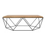 TULIP PROSTOKĄTNY stolik kawowy.  Prostokątny stolik kawowy do sofy o ciekawej geometrycznej podstawie.