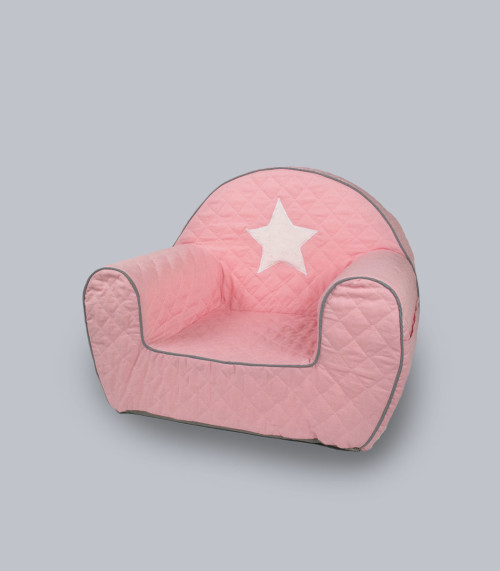 Gwiazda Pink (White) - wygodny fotelik dla dziecka