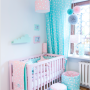 LAMPA DLA DZIECI - PINK STARS