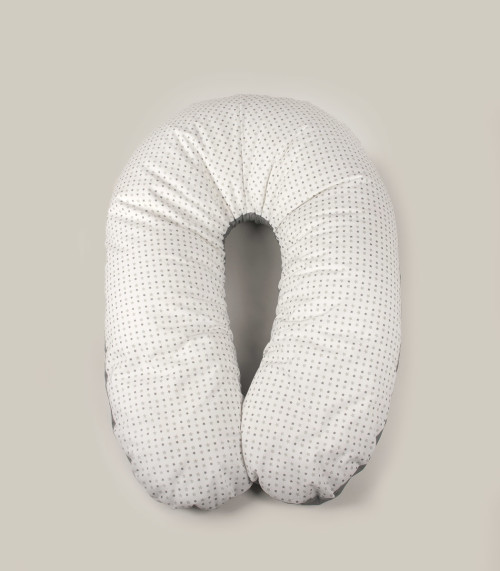Milky Grey - wielofunkcyjna poduszka dla kobiet w ciąży i do karmienia