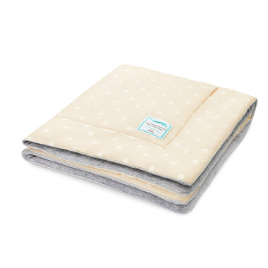 KOCYK OCIEPLANY LOVELY DOTS BEIGE