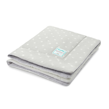 KOCYK OCIEPLANY LOVELY DOTS GREY