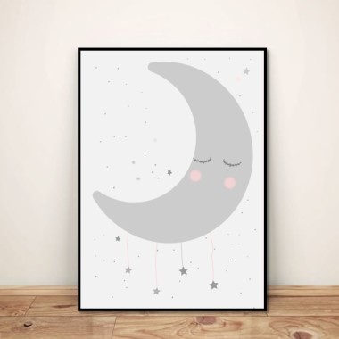 Plakat "Księżycowy sen "