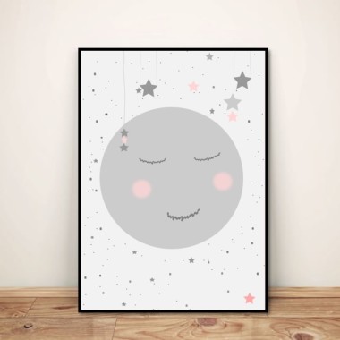 Plakat "Księżyc w pełni"