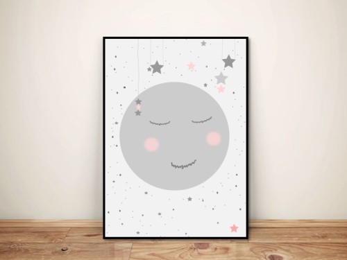 Plakat "Księżyc w pełni"