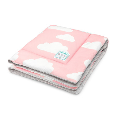 KOCYK OCIEPLANY CHMURKI PINK