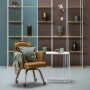 Felix - minimalistyczny nowoczesny stolik pomocniczy do salonu sypialni -  pasuje do stylu loft,  skandynawskiego