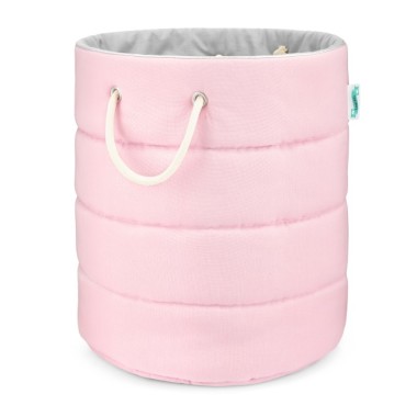 Kosz na zabawki Classic Pink & Grey