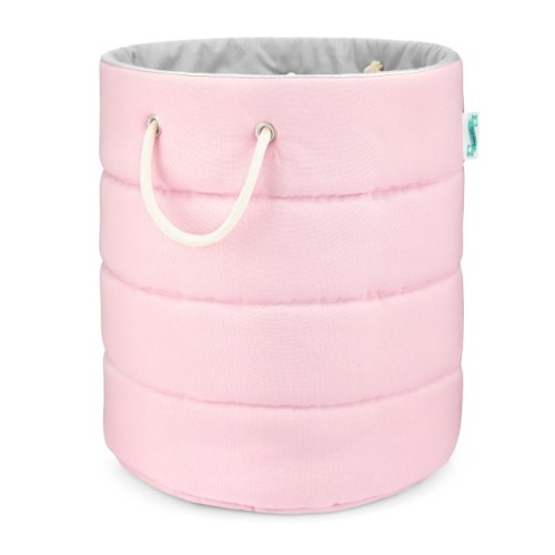 Kosz na zabawki Classic Pink & Grey