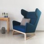 Designerska propozycja klasycznego wielkiego fotela wykonana z doskonałych materiałów.