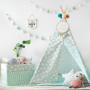 Tipi Mint & Grey Stars (2)