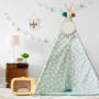 Tipi Mint & Grey Stars (3)