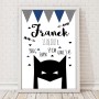 Metryczka Batman dla chłopca plakat