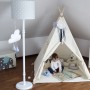 LAMPA PODŁOGOWA - LOVELY DOTS GREY