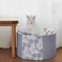 Oti-nowoczesne łóżko dla kota-designerskie i eleganckie-szare