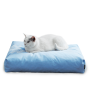 Wygodna niebieska poduszka legowisko dla kota