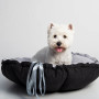 Wygodne,dwustronne, designerskie miękkie legowisko dla psa/ kota -szare, brązowe, graitowe, czarne, różowe, zielone, niebieskie.