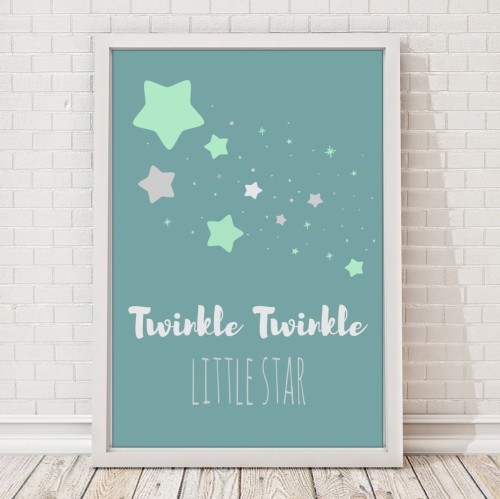 Twinkle twinkle little star placate dal dziecka