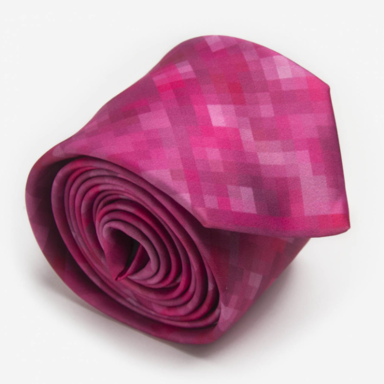 krawat-fuchsia-pixel