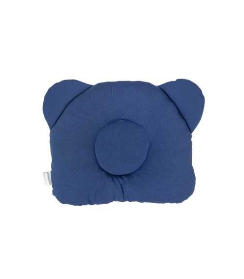 Niebieski – poduszka z wgłębieniem na główkę