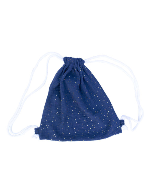 Blink Blue – bawełniany worek/plecak dla przedszkolaka