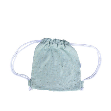 Blink Mint – bawełniany worek/plecak dla przedszkolaka