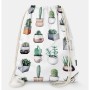 Oryginalny i bardzo praktyczny worek-plecak z modnym printem.Kaktusy. Prezent dla nastolatki.