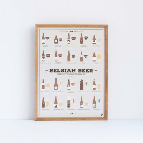 Plakat z piwem do restauracji, baru, kuchni, pijalni piwa.