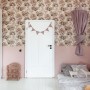 Little Sleepy Animals Beż Tapeta
