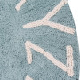ROUND ABC VINTAGE BLUE - NATURAL