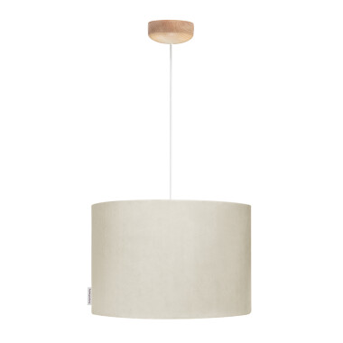 Okrągła wisząca lampa na sufit do pokoju dziecka