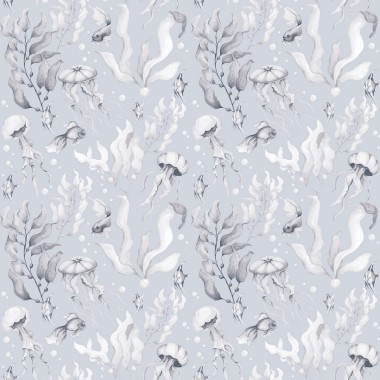 Tapeta Magia Oceanu Creamy Blue SMALL