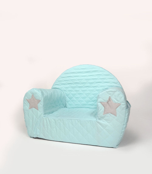 Miękkie i wygodne siedzisko dla dzieci od 9 miesięcy. Fotelik wykonany jest z wysokiej jakości pianki, natomiast pokrycie z tkaniny.