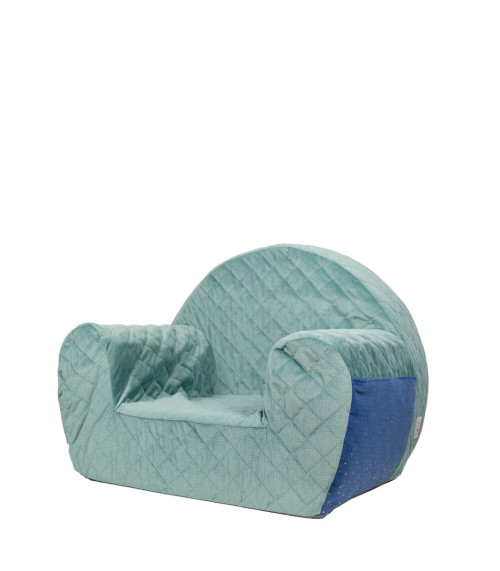 Velvet Green/Blue – fotelik dla dziecka