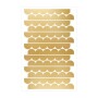 Circles Gold- naklejki na ścianę / tapeta ze złotem