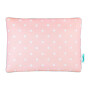 PODUSZKA BAWEŁNIANO WELUROWA LOVELY DOTS PINK