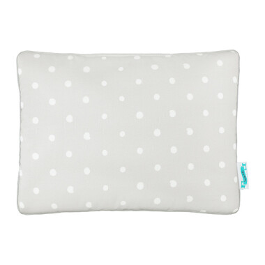 PODUSZKA BAWEŁNIANO WELUROWA LOVELY DOTS GREY