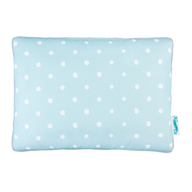 PODUSZKA BAWEŁNIANO WELUROWA LOVELY DOTS MINT