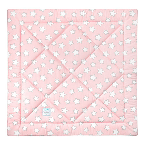 MATA DLA NIEMOWLĄT / DO TIPI PINK & GREY STARS