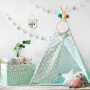 MATA DLA NIEMOWLĄT / DO TIPI MINT & GREY STARS