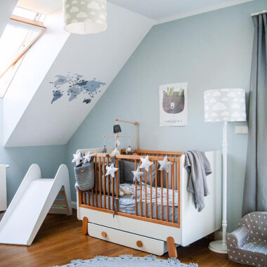 LAMPA PODŁOGOWA CHMURKI GREY