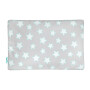PODUSZKA BAWEŁNIANO WELUROWA GREY STARS