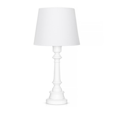 Oryginalna lampa stojąca CLASSIC PINK to pomysł na dodatkowe oświetlenie do dziecięcego pokoju.