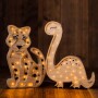 Lampa kinkiet na ścianę diplodok dinozaur dla dziecka do pokoju