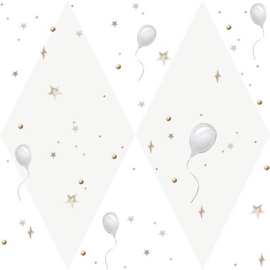 Balloons delicate gray / Toys from the attic